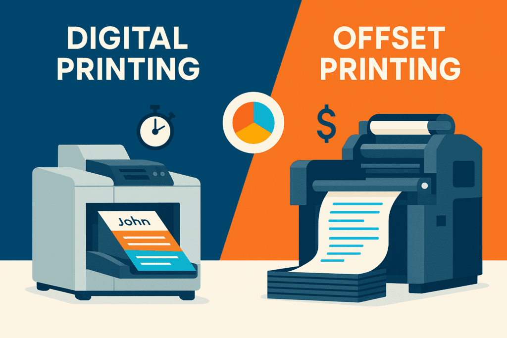 Digital vs Offset Printing: Choosing the Right Technique