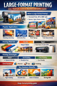 Large-Format Printing: Uses, Materials, Costs & Business Benefits Guide